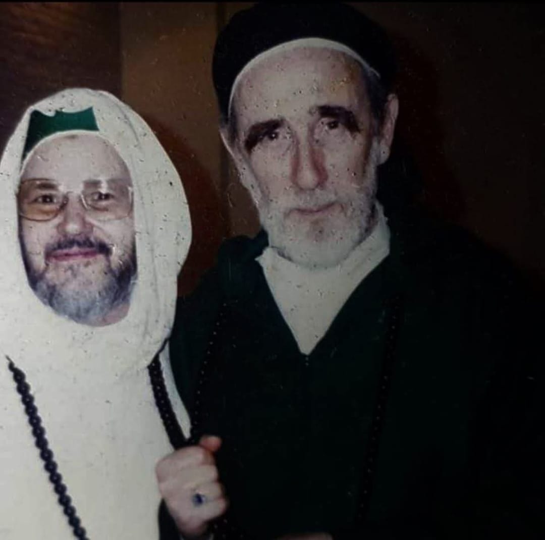 Shaykh Abdelkabir Mouttaqui with Shaykh Dr. Abdalqadir as-Sufi